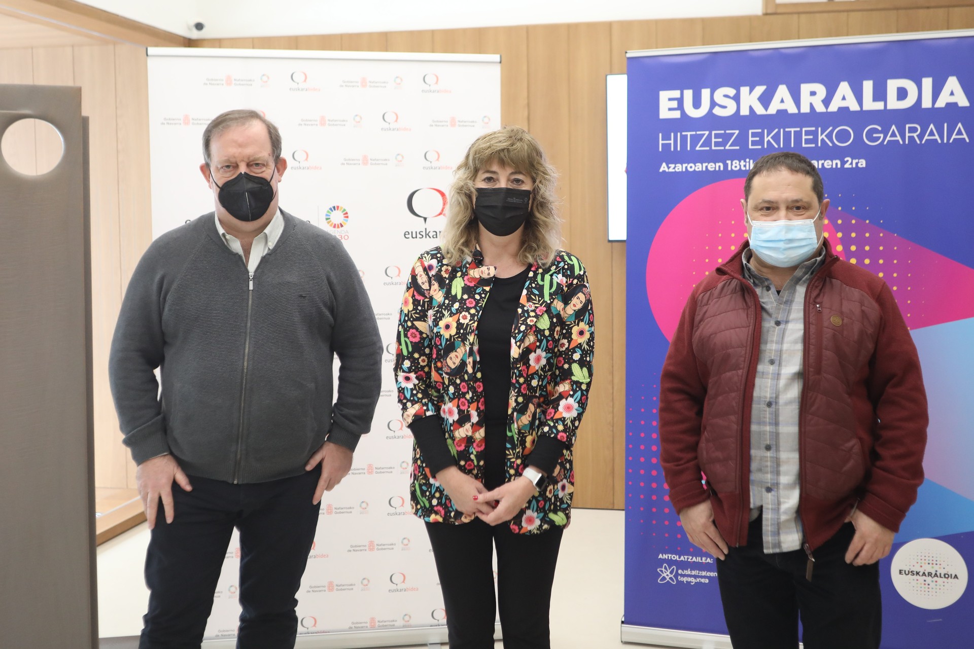 Euskaraldia Nafarroan gauzatzeko hitzarmena