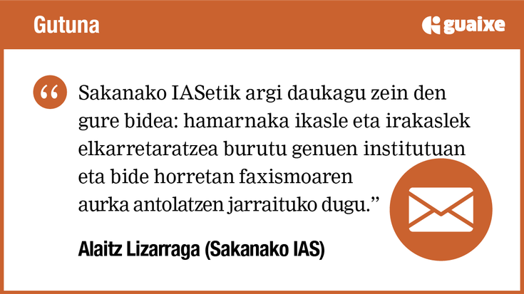 Antifaxismoaren kriminalizaziorik ez!
