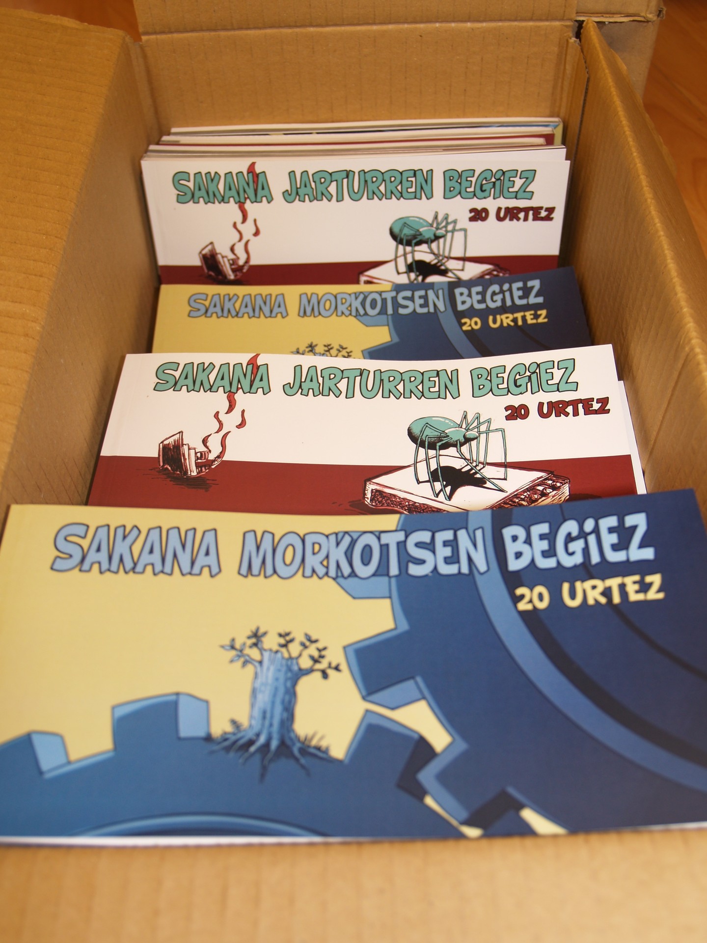 Komikien munduan murgiltzen