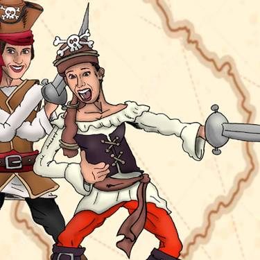 'Altxor kutxaren bila' antzezlanaren emanaldia