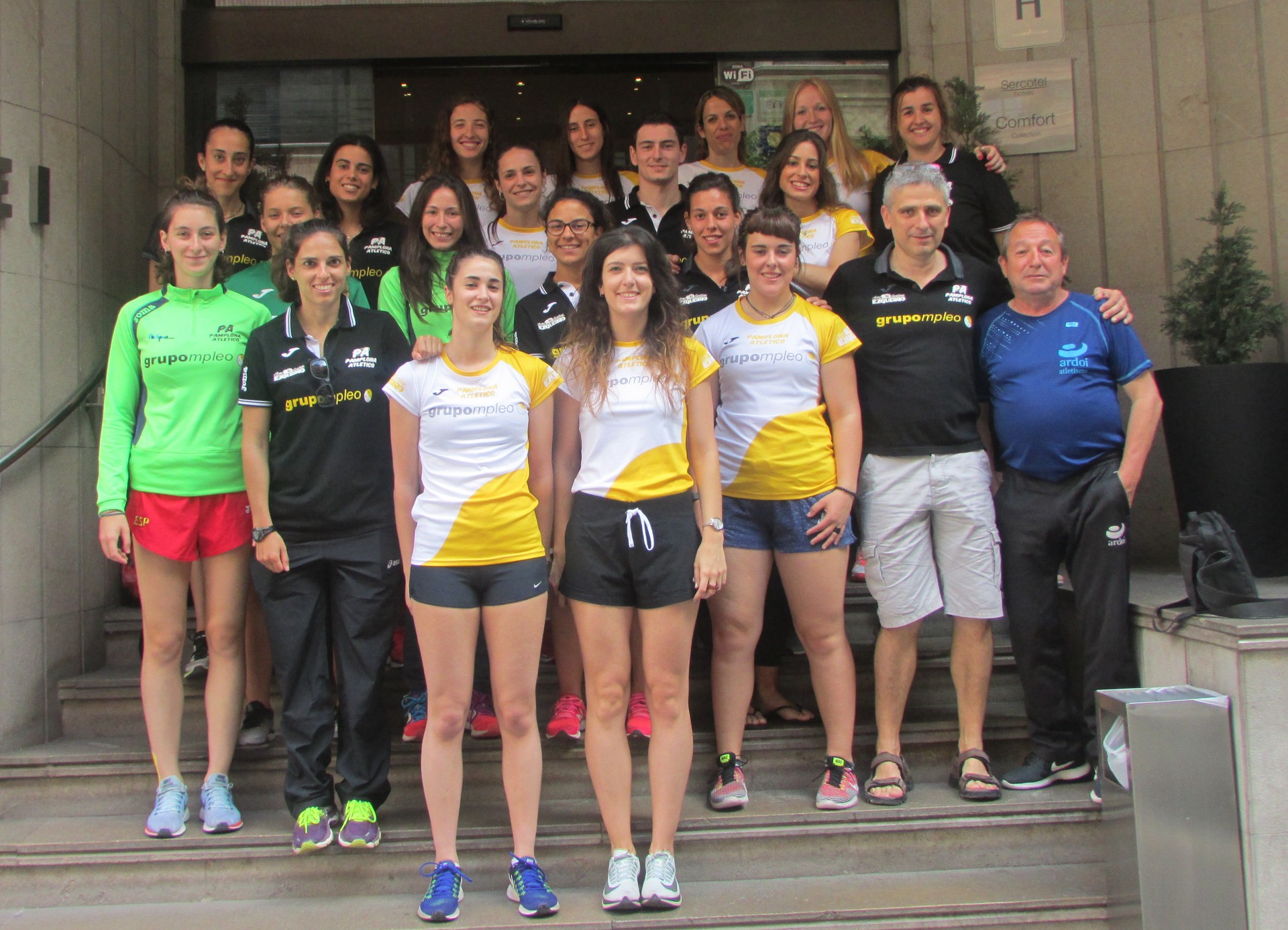 June Kintanaren Grupompleo bosgarrena Emakumezkoen Kluben Arteko Atletismo Txapelketako Ohorezko Mailan