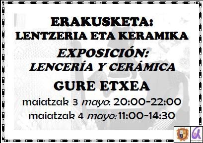 EHO-ZIRI ETA LENTZERIAKO EMAKUMEAK ARTISAUTZA AZOKAN