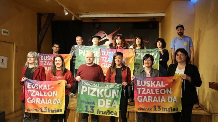 Kontseiluak Iruñeko kaleak euskaltzalez bete nahi ditu garagarrilaren 13an