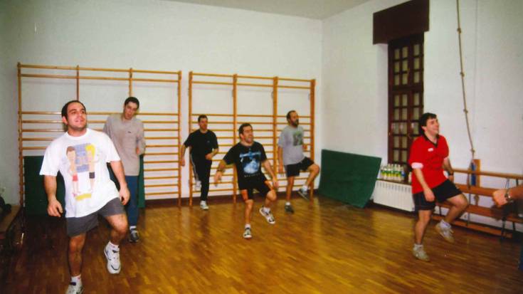 Gizonen aerobik taldea