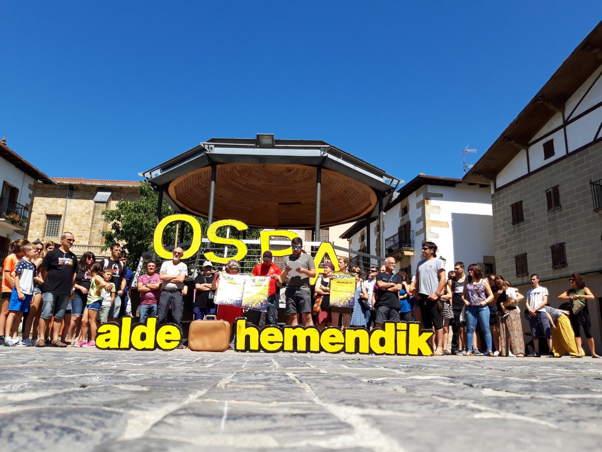 Errepresioaren kontrako jardunaldiaren segida