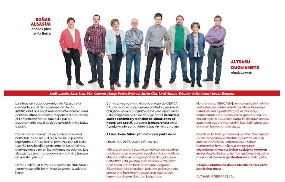ALTSASU DUGU AMETS OINAK LURREAN. 