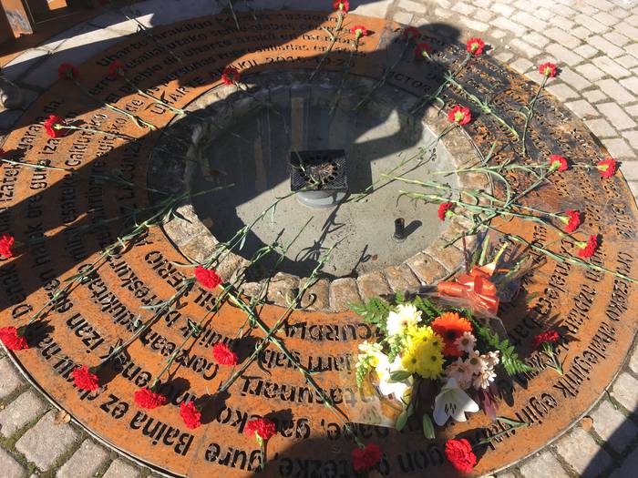 Gerra Zibilean eraildako Victor Martiarena Alegriari azken agurra