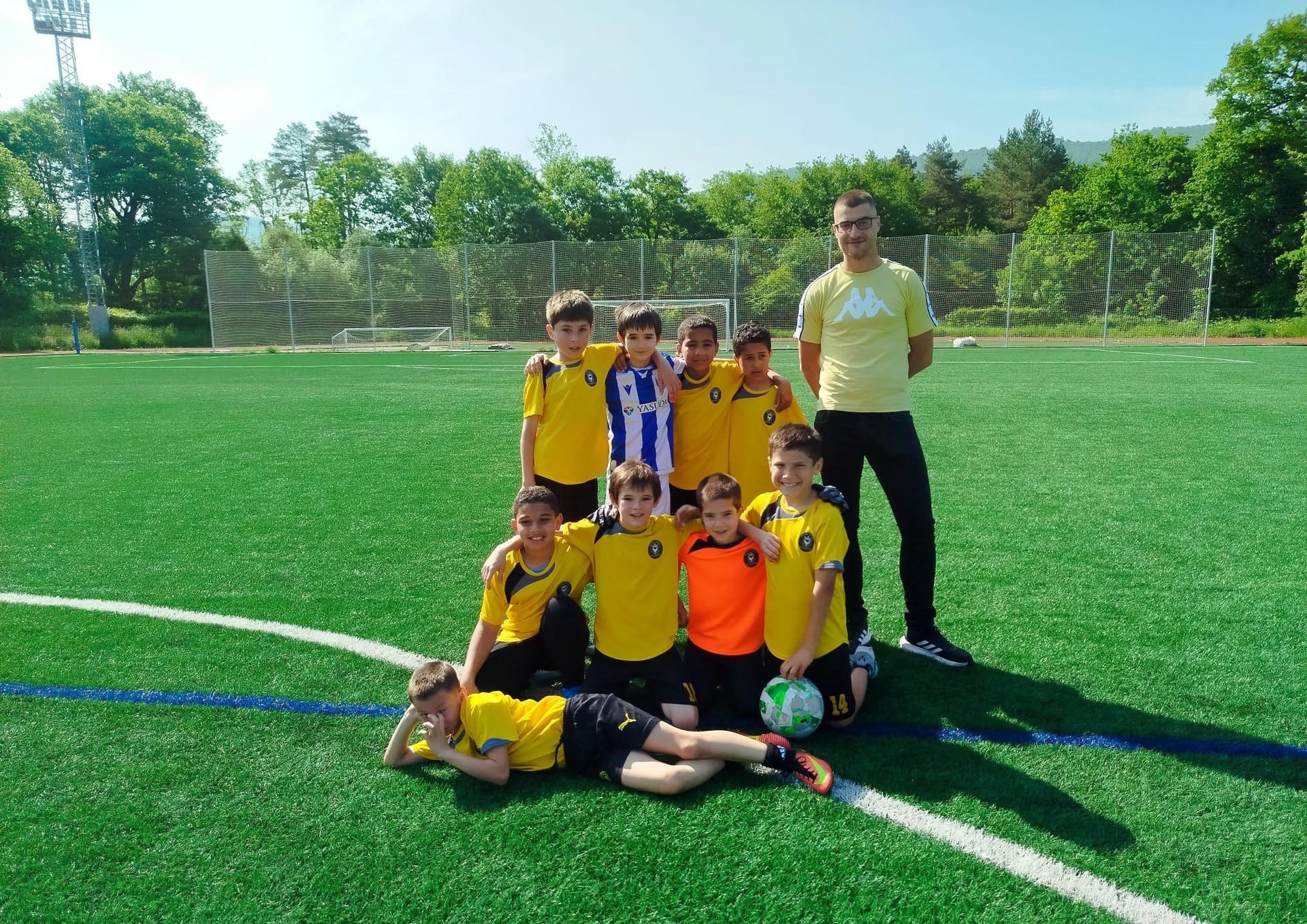 Sakanako benjamin futbol topaketei, agur