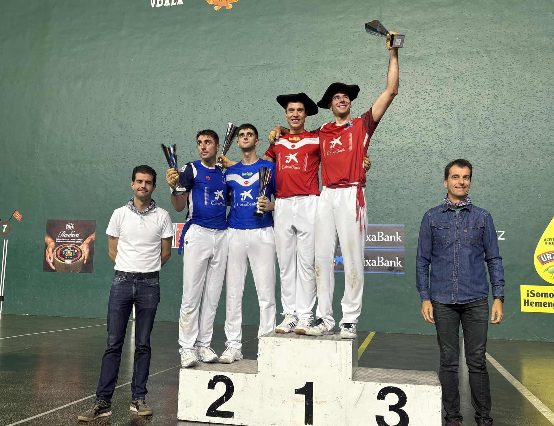 Dario eta Eskiroz txapeldun Altsasuko final handian