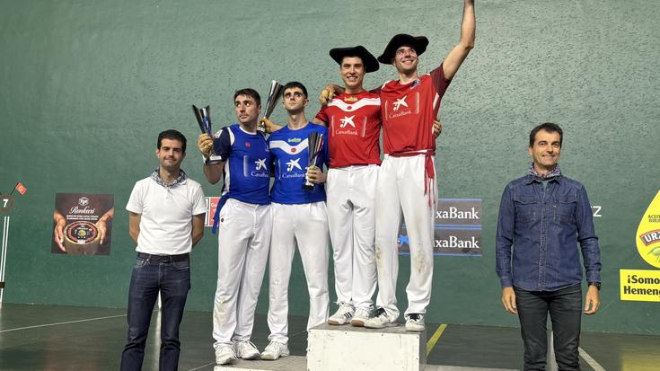 Dario eta Eskiroz txapeldun Altsasuko final handian