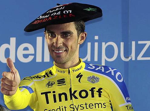 Contador San Migelgo igoera ikuskatzen