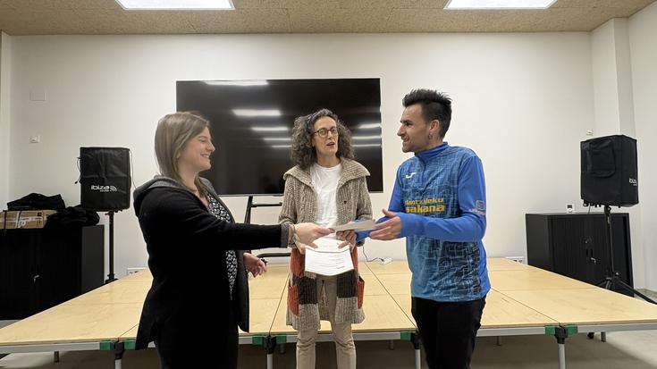 Sakanako Atletismo Kopak txapeldun berriak ditu, Zabaleta eta Etxeberria