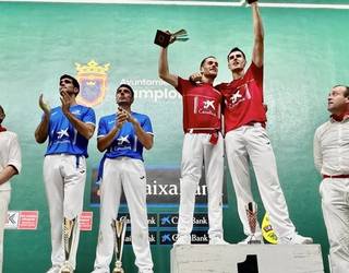 P. Etxeberriak eta Zabaletak ezin izan zuten San Fermin Trofeoa eskuratu