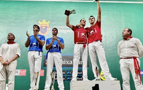 P. Etxeberriak eta Zabaletak ezin izan zuten San Fermin Trofeoa eskuratu
