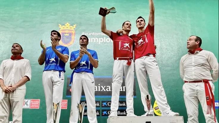 P. Etxeberriak eta Zabaletak ezin izan zuten San Fermin Trofeoa eskuratu