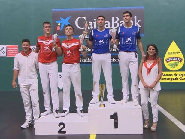 Etxeberria eta Zabaleta, txapeldun