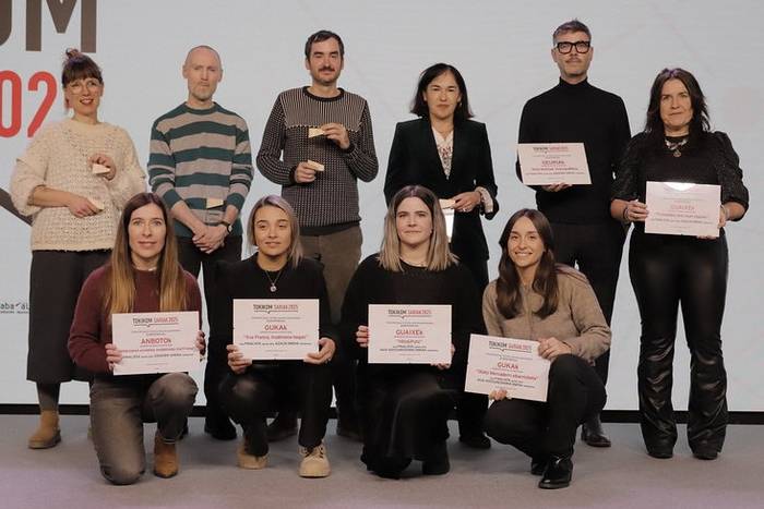 Guaixek bi lan finalisten aitortza jaso zuen Tokikom Sarietan