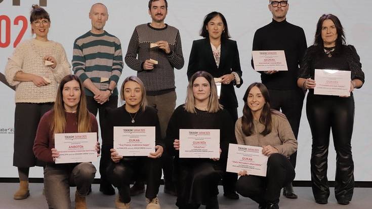 Guaixek bi lan finalisten aitortza jaso zuen Tokikom Sarietan