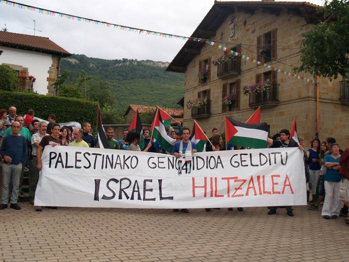 Palestinaren alde, Iturmendin