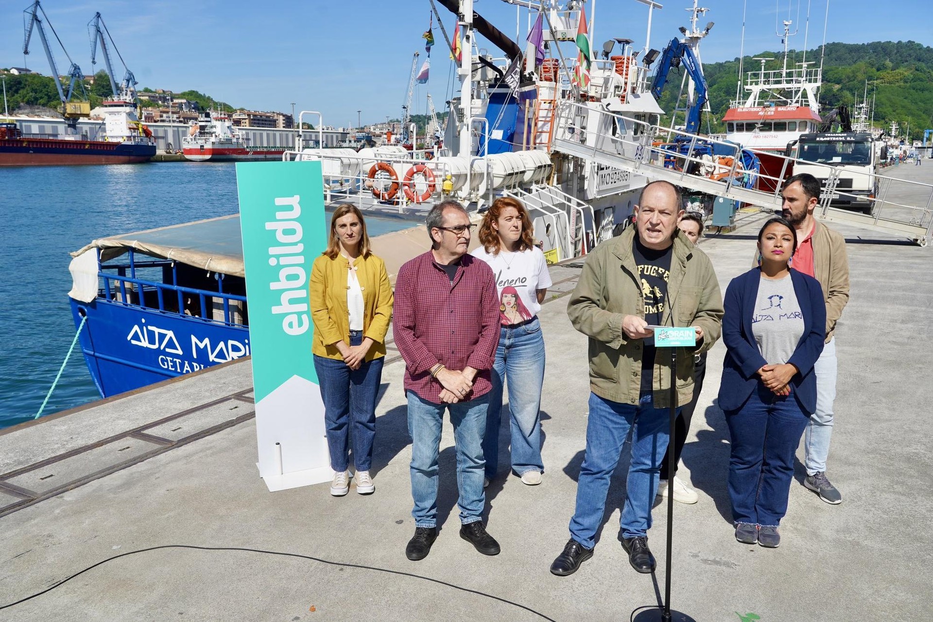 EH Bilduk Migrazio eta Asilo Itunak salatu ditu