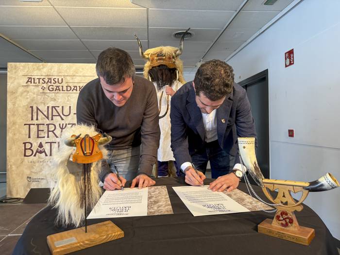 Altsasu eta Galdakao senidetu dira