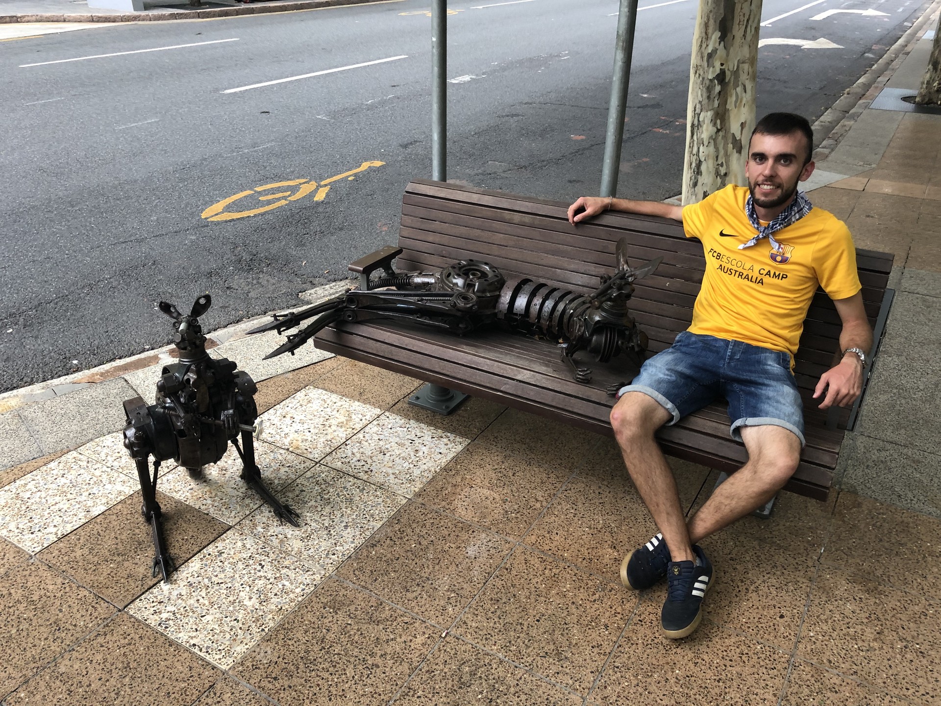 Asier Arregi: "Australiako esperientzia bikaina ari da izaten"