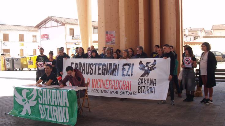 "Biomasa hasteko, ondoren beste hondakinak erretzeko"