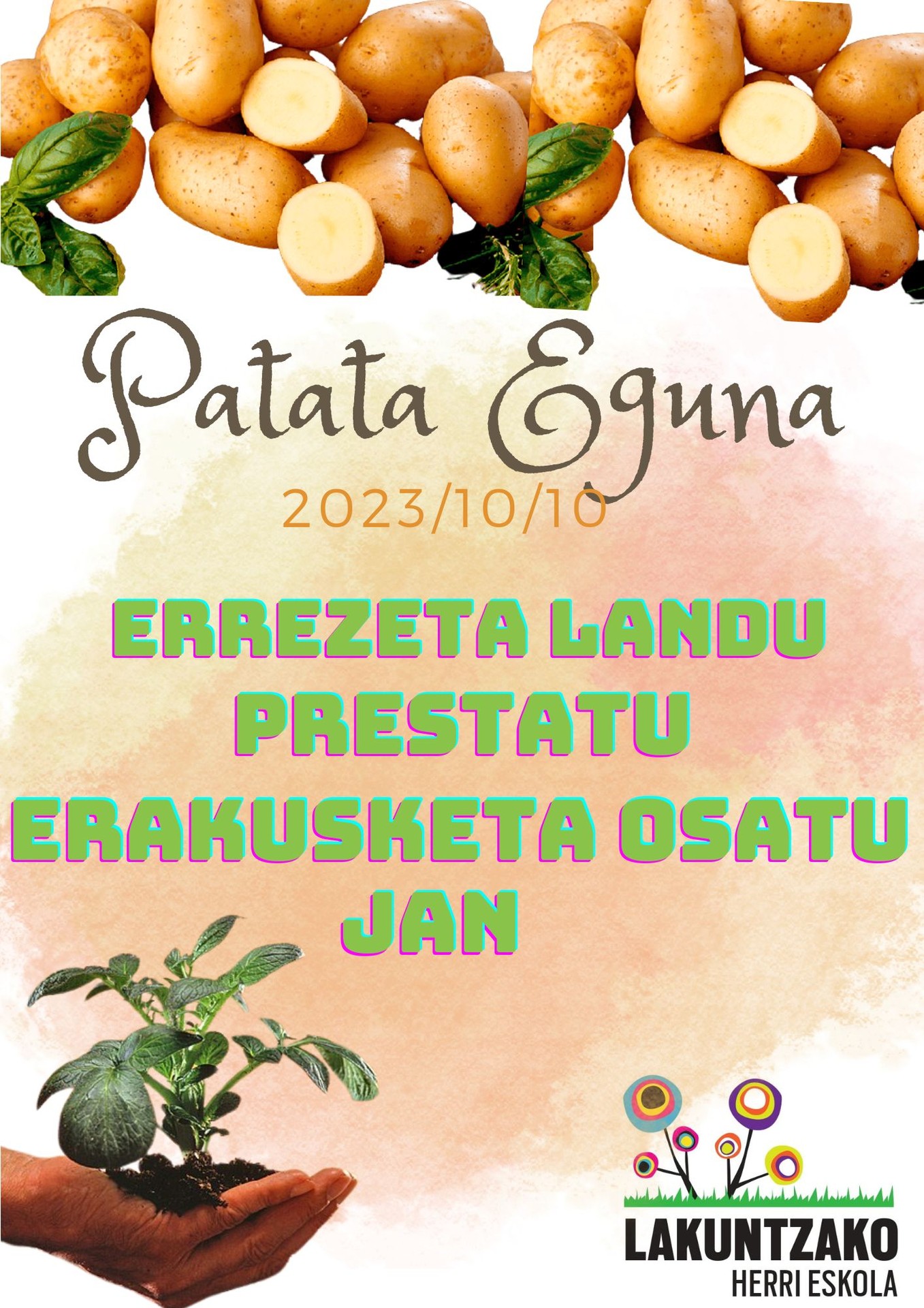 Patata Eguna Lakuntzako Eskolan