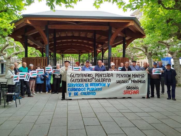 Pentsio duinen aldeko aldarrikapena