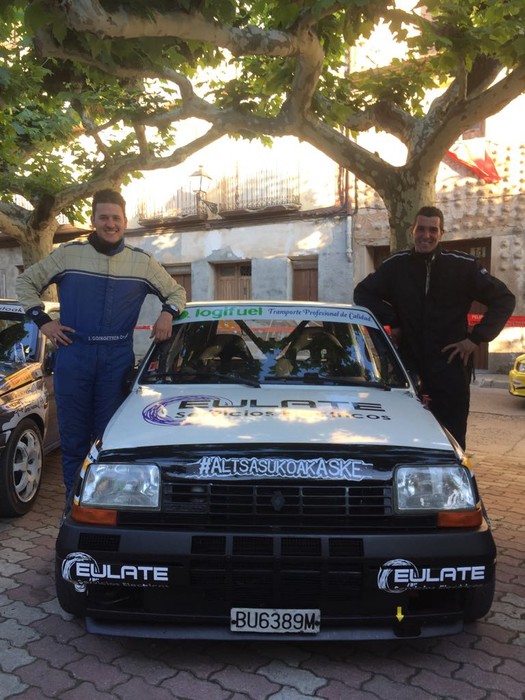 Olaztiarrak fin Fiteroko Rallyan