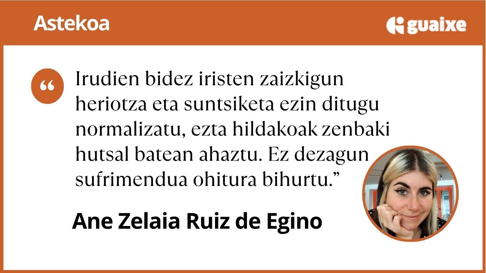 Posiblea al da bizitza berreraikitzea?