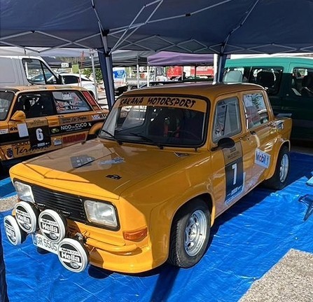 Sakana Motorsporteko bi talde Hoznayoko Rally ikusgarrian