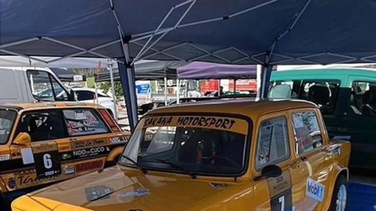 Sakana Motorsporteko bi talde Hoznayoko Rally ikusgarrian