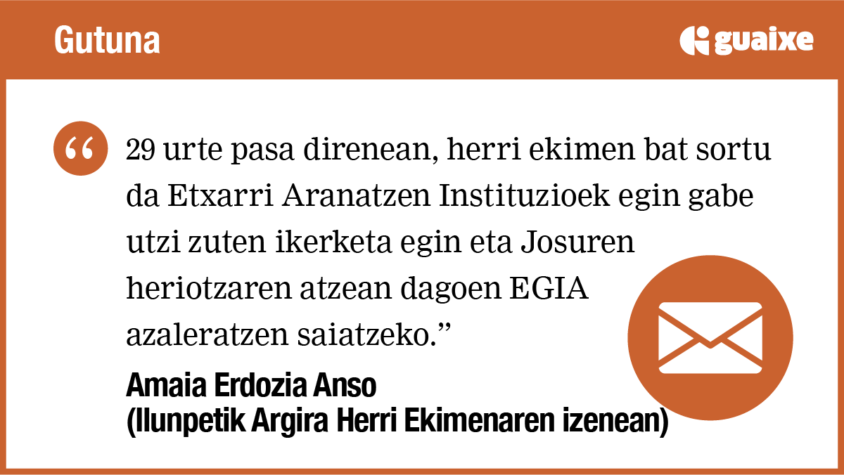 'Basajaun'-en egia, ilunpetik argira