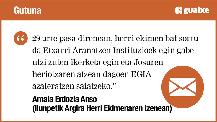 'Basajaun'-en egia, ilunpetik argira