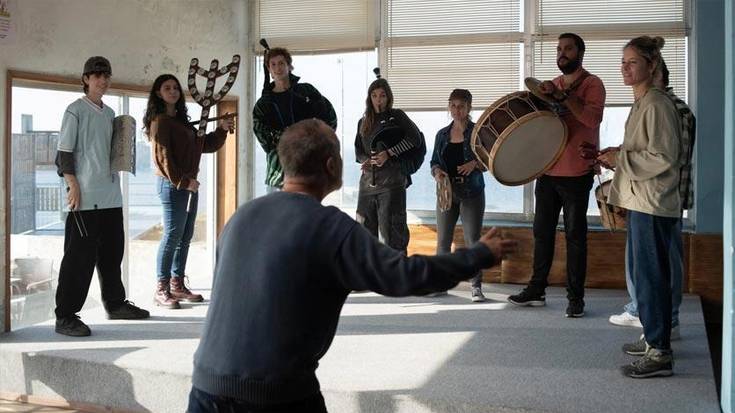 'Rondallas' filmaren emanaldia