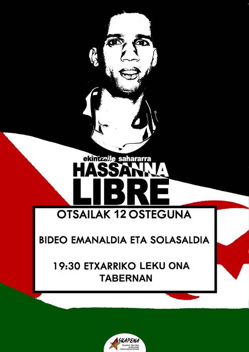 Hassanna libre. Gdeim Izik bideoa