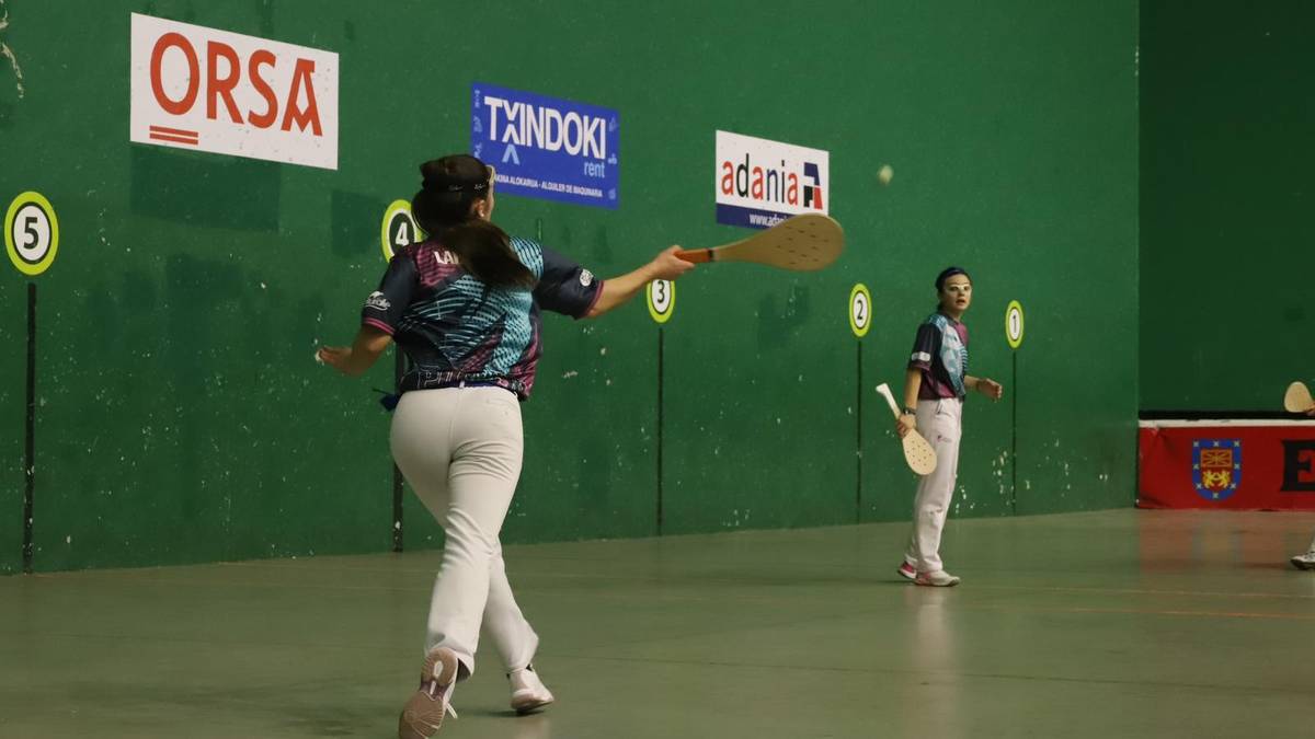 Sakanako Pala Txapelketako lehen jardunaldia, jokoan