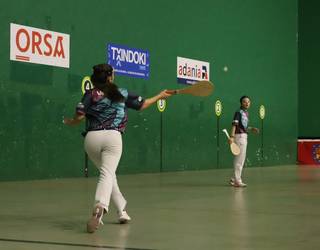 Sakanako Pala Txapelketako lehen jardunaldia, jokoan