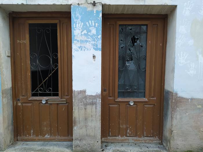 Txartxenekoako kristalak hautsita