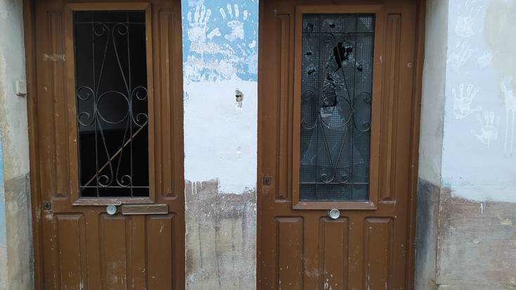 Txartxenekoako kristalak hautsita