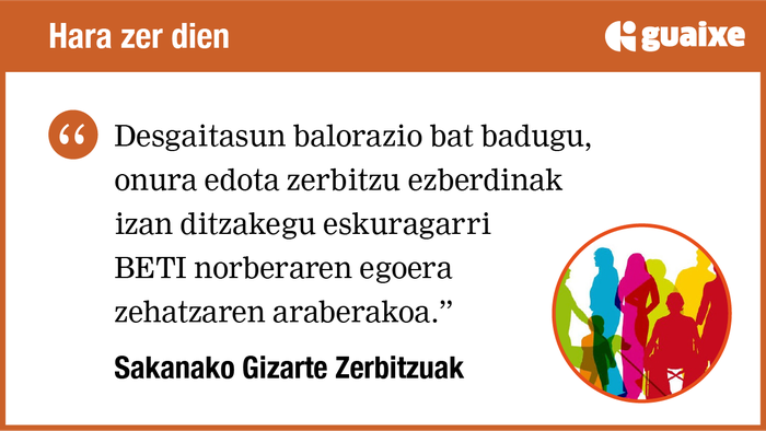 Desgaitasun zerbitzuak