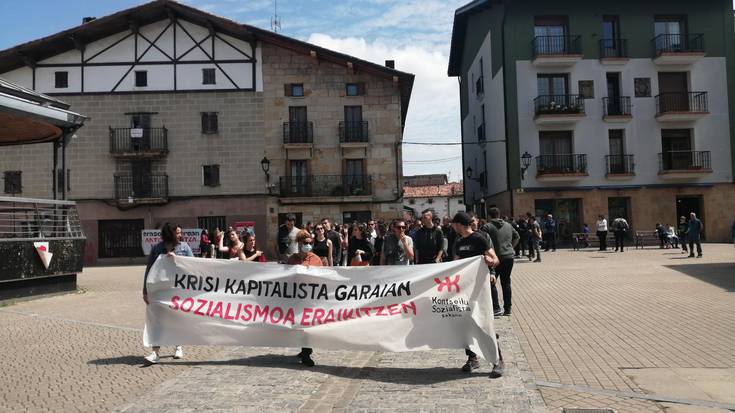 Kontseilu Sozialistaren Langileen Eguneko manifestazioa