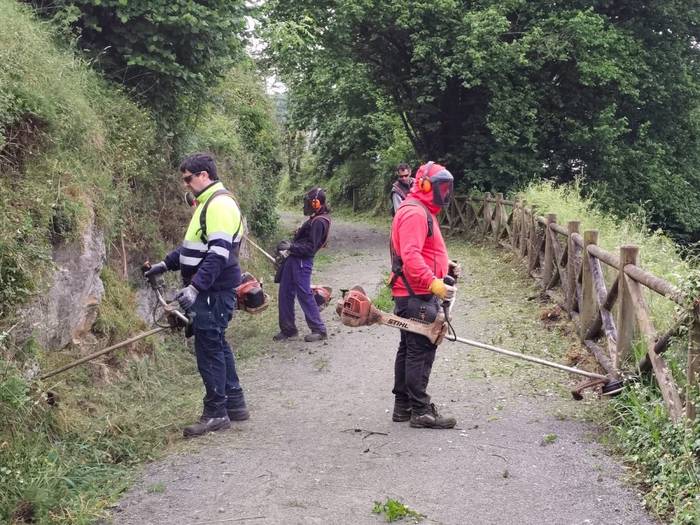 "Lana eginda hobetze sentsazioa izaten dute"