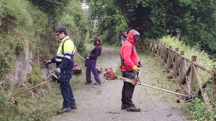 "Lana eginda hobetze sentsazioa izaten dute"
