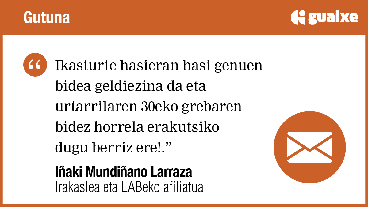 Gimeno eta Hezkuntza Departamentuaren jarrera itxiaren aurrean, irakasleok antolatu eta borrokatu