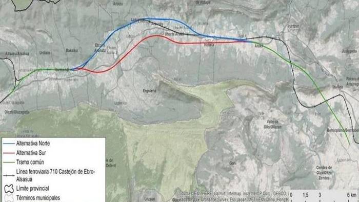 Iruñea eta Altsasu arteko AHTko azterlana eginen duela iragarri du Ministerioak