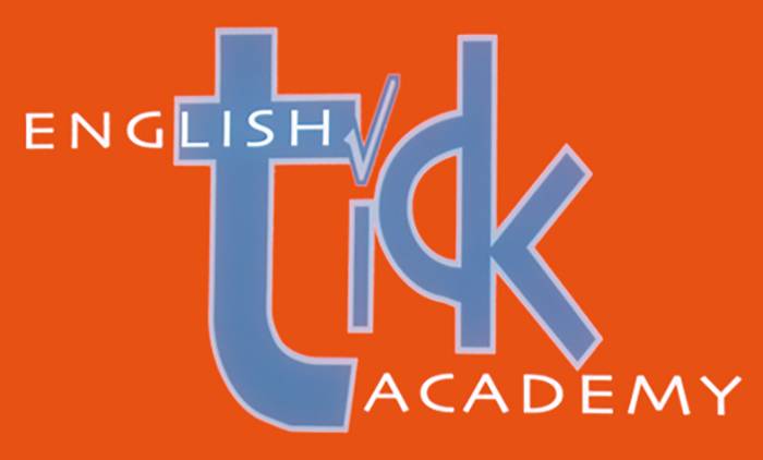 TICK ENGLISH ACADEMY logotipoa