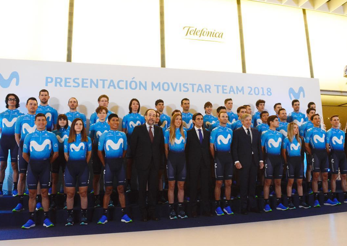Movistar Team taldearen aurkezpena