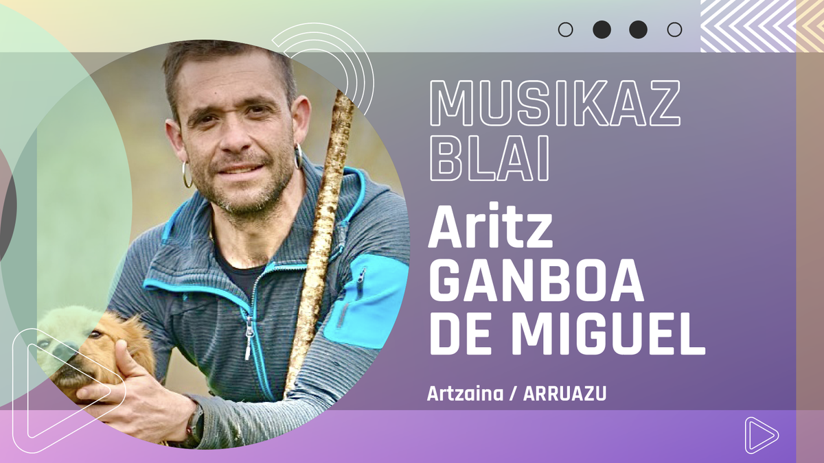 Aritz Ganboa De Miguelen musikarik gogokoena